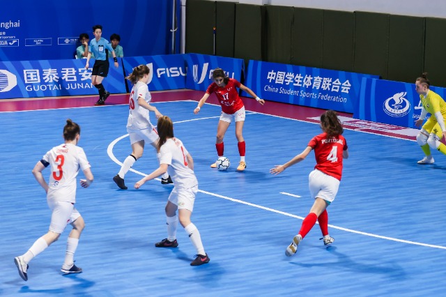 比賽現(xiàn)場。學校供圖